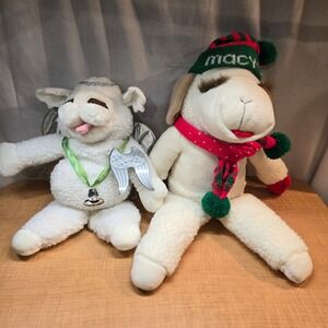 Lamb Chop Puppet Macy's Stuffed Plush Shari Lewis Baby Lamb Chop